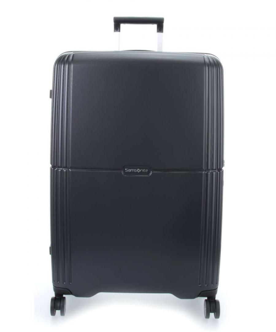 Samsonite Valise Orfeo 75 cm Polycarbonate - Compartiment zippé et compartiments sanglé