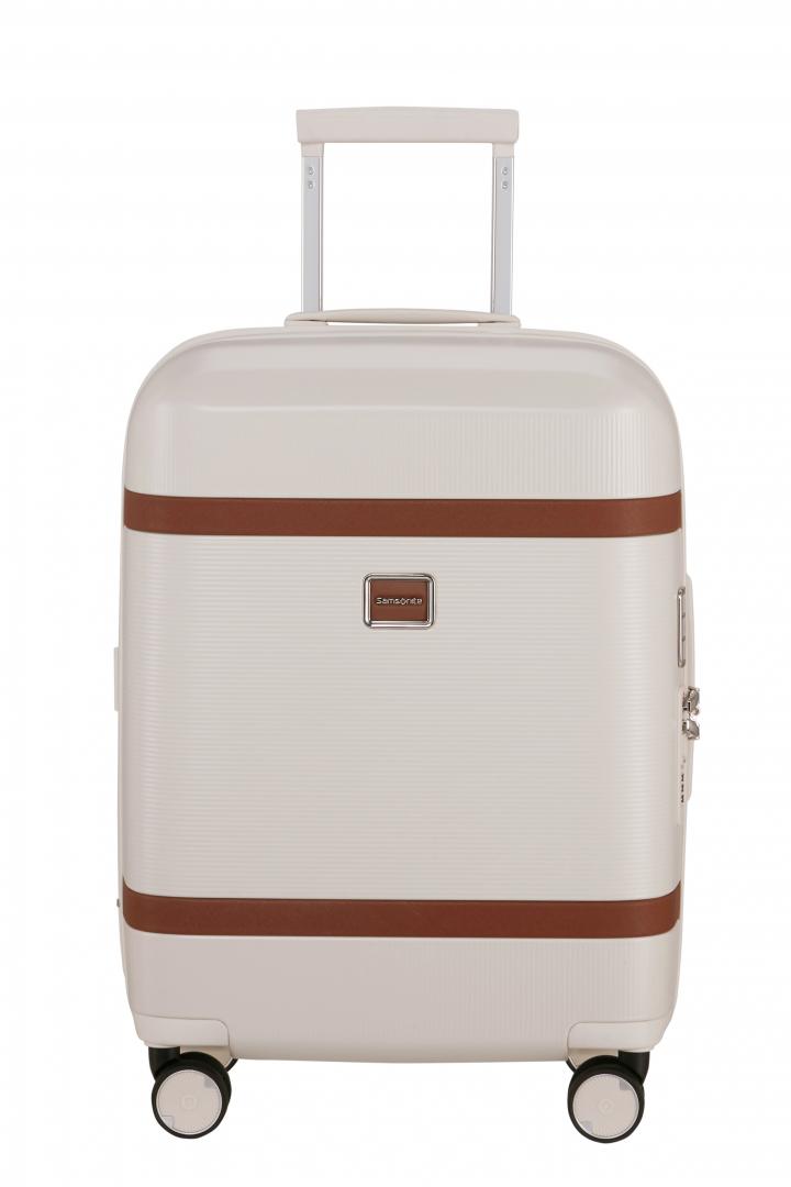 Valise Samsonite Image Coque en polycarbonate finition cuir